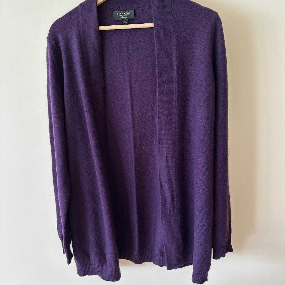 Cashmere Charter Club Luxury Cardigan L